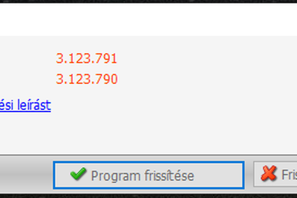 IMA frissítési leírás 3.123.786-793